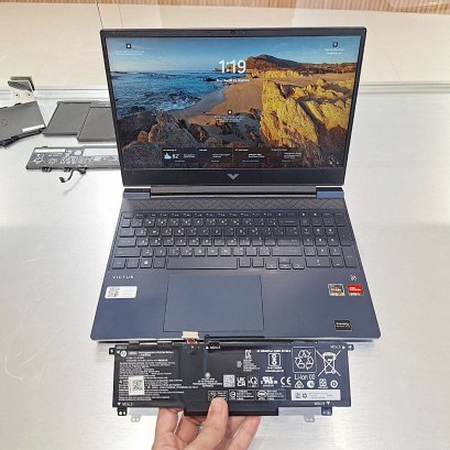 เปลี่ยนแบต HP Victus แบตเสื่อม จัดอะไหล่ให้ทันที ไม่ต้องรอ