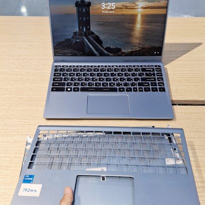 ซ่อม MSI Modern 14 บานพับหัก บอดี้แตก เปลี่ยนชุดบอดี้อะไหล่ตรงรุ่น