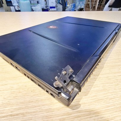 ซ่อม MSI GF75 Leopard บานพับหลุด เปลี่ยนฝาหลัง กรอบจอ 