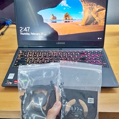 Lenovo Legion พัดลมมีเสียงดัง