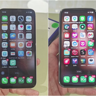 เปลี่ยนจอ iPhone 12 จอเป็นเส้นหลังเครื่องตก: เปลี่ยนจาก TFT เป็น Soft OLED สีสดใกล้เคียงจอแท้