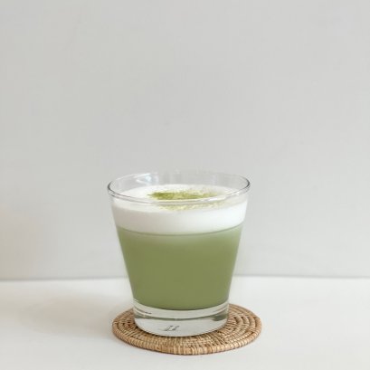 Hot matcha Latte