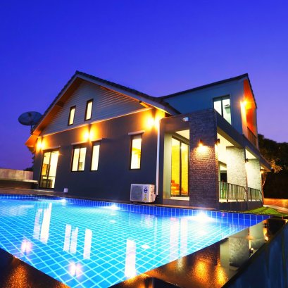 รับสร้างบ้าน Pool Villa