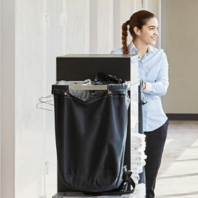 อุปกรณ์แม่บ้านโรงแรม อัพเกรด Housekeeping ง่ายๆ ด้วยรถเข็นแม่บ้านคุณภาพ | HORECAT