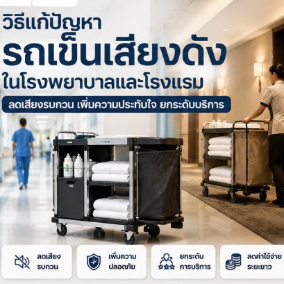 แก้ปัญหารถเข็นเสียงดัง