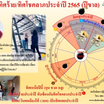 ทิศร้ายประจำปี 2565 