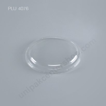 ฝาปิดชามบะหมี่โดม PET ใส ปาก 141 mm.