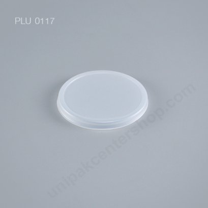 ฝา PS ปิดถ้วยไอศกรีมกระดาษ 4 ออนซ์ (White Ice Cream Lid for 4oz. Paper Cup)