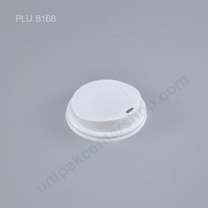 ฝา PS ขาว กรูเมท์ยกดื่มปิดแก้วกระดาษ 12, 14, 16 oz (SW / DW)