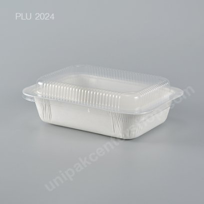 ถาด U-TRAY 561 W + ฝา PET ทรงสูง