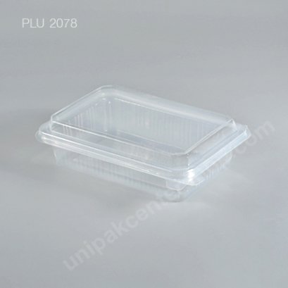 กล่องอาหาร 1 ช่อง PPN 500 ml + ฝาในตัว