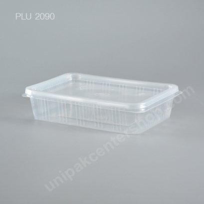 กล่องอาหาร 1 ช่อง pp (500 ml)+ฝา