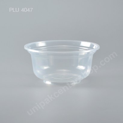 ชามบะหมี่ PP ใส ปาก 141 mm. ขนาด 600 ml.