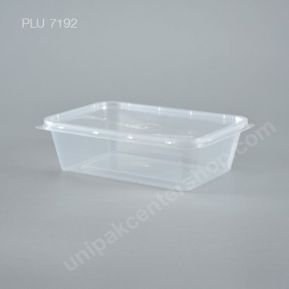 กล่องใส่อาหาร วัสดุ PP พร้อมฝา (650 ml.) ตรา โรดดี้แพค