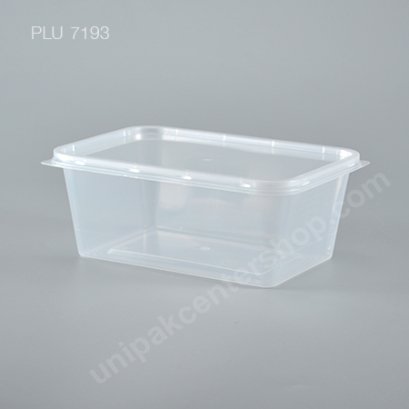 กล่องใส่อาหาร PP ใส 1,000 ml + ฝา PP ใส  ตราโรดดี้แพค