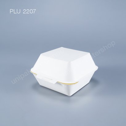 กล่องกระดาษเบอร์เกอร์ขาว (S) 280 ml