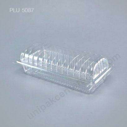 กล่องเบเกอรี่ใส PET (BP15) (ใส่แยมโรลใหญ่)