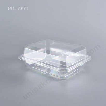 กล่องเบเกอรี่ PET H-87 (M-031) 
