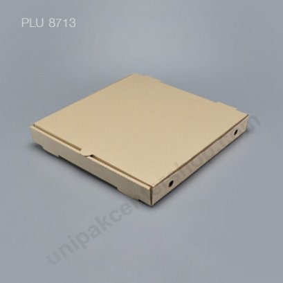 กล่องพิซซ่า กระดาษ 13&quot; + แผ่นรอง (Pizza Takeaway Box)