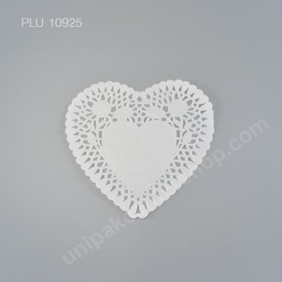 กระดาษรองเค้กรูปหัวใจขนาด 8 นิ้ว