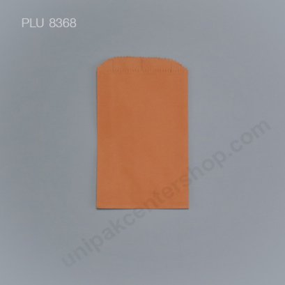 ถุงกระดาษบางพับข้างไม่มีก้น สีน้ำตาล ขนาด 10 x 15 x 3 cm.