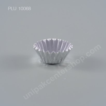 กระทงกระดาษฟอยล์ ลอนใหญ่  (Silver Foil Paper Cupcake Liner)(S&S1611)