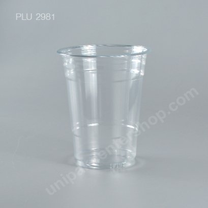 ถ้วยน้ำดื่ม 16 oz PET หนา