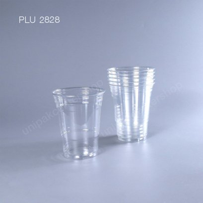 แก้วน้ำดื่ม PET ใส 16 oz ปาก 98 mm