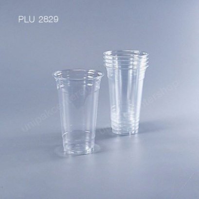แก้วน้ำดื่ม PET ใส 22 oz ปาก 98 mm