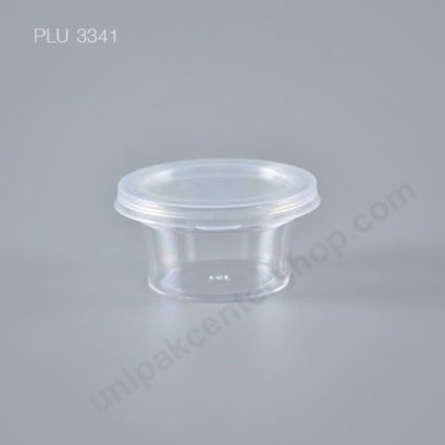 กระปุก ใส่อาหาร น้ำพริก PS 4.5 x 2.5cm พร้อมฝา