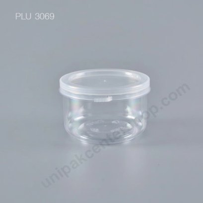 กระปุก ใส่อาหาร น้ำพริก PS (5 oz) 7.3 x 5.3 cm + ฝาฉีก Safety Seal 9270