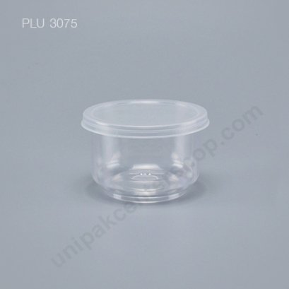 กระปุก ใส่อาหาร น้ำพริก PS 6.5x4.5 cm (3 oz) 6055 พร้อมฝา