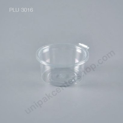 ถ้วยน้ำจิ้ม  2 oz PET (U60) + ฝาในตัว