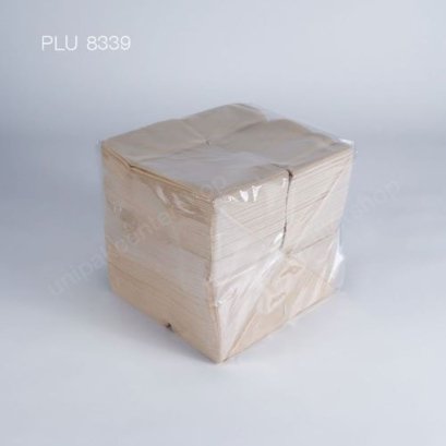 กระดาษทิชชู่สีน้ำตาล  33 x 33 cm