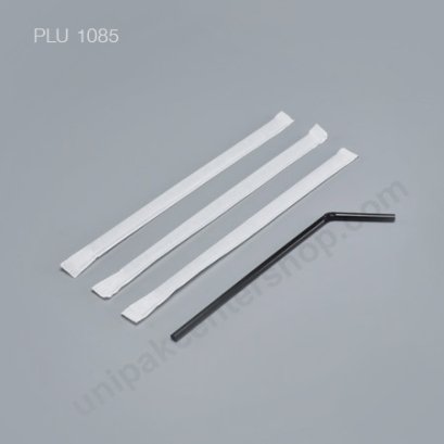 หลอดงอดำ 6 x 21 - 22 cm. ใส่ซองขาว Dia. 6 mm