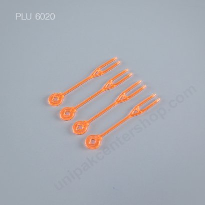 ส้อมพลาสติกจิ้มผลไม้ NO.301