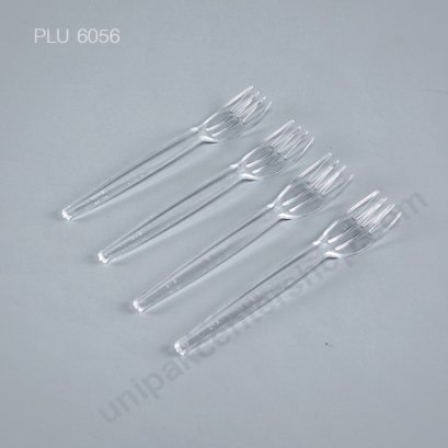 ส้อมพลาสติกใส (AC 481F-WO)