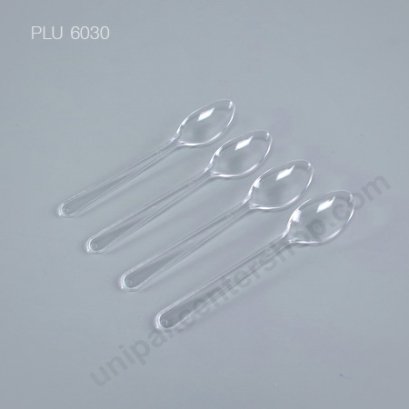 ช้อนไอติม / ช้อนไอศกรีม จิ๋ว NO.103/1 คละสี (Small Plastic Ice Cream Spoons)