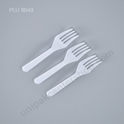 ส้อมพลาสติกเล็กขาว PP511A