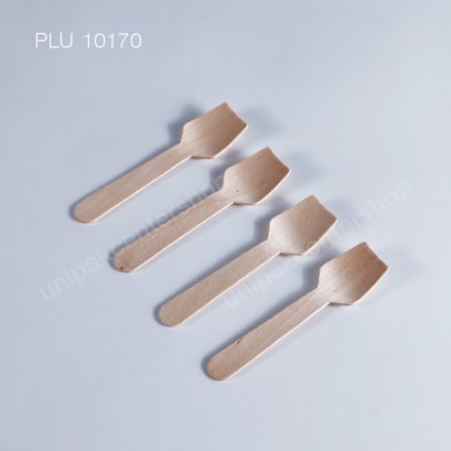 ช้อนไม้หัวตัด 9.5 cm