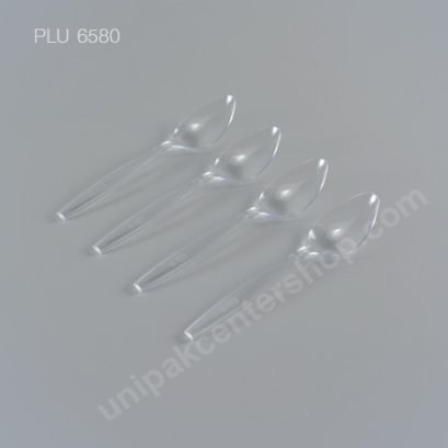 ช้อนพลาสติกใส 7 นิ้ว (C24)