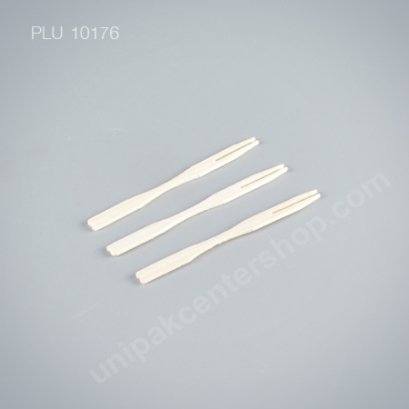 ไม้จิ้มรูปส้อม 9 cm