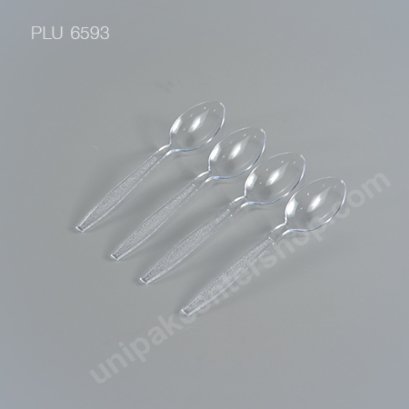 ช้อนพลาสติก PS ใส 7&quot; (TW555)