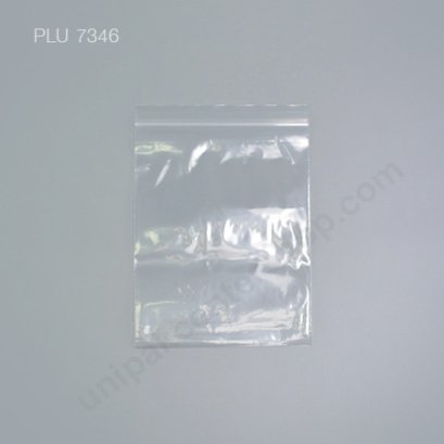 ถุงซิปล็อคใส ขนาด 16 x 22 cm