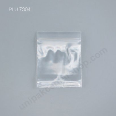 ถุงซิปล็อคใส ขนาด 6 x 8 cm