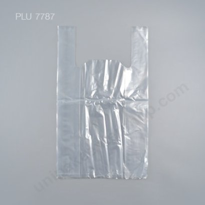 ถุงหิ้วใสผ่านน้ำ LLDPE ขนาด 12 x 20 นิ้ว