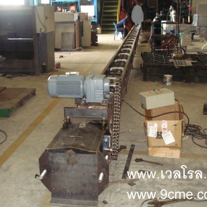 โซ่กวาด(Flight conveyor)