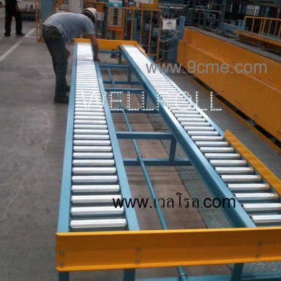 ลักษณะของการนำลูกกลิ้งลำเลียงไปใช้งาน