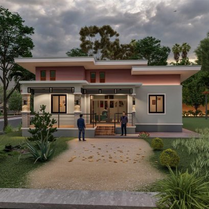 รีวิวแบบบ้านเกษตรควนเนียง3ห้องนอน Draft-002