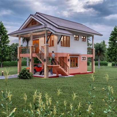 แบบบ้านเกษตรคอหงส์